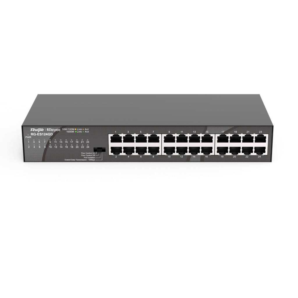 Switch 24* GE Ports, Non Manageable, non PoE