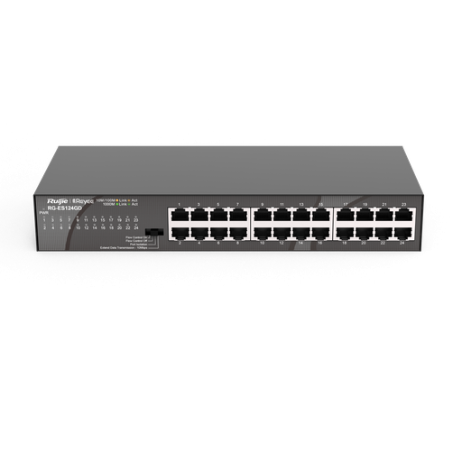 [RG-ES124GD] Switch 24* GE Ports, Non Manageable, non PoE