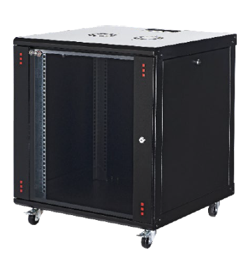 [ELGR20U6060BL131ERD] Elegant RACK 19'' 20U W=600mm D=600mm (with 2 fan cutout) 