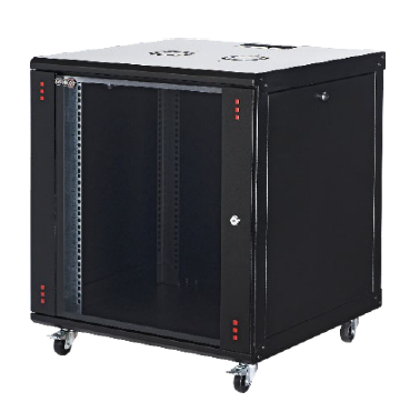 [ELGR26U6080BL1312FERD] Elegant RACK 19'' 26U W=600mm D=800mm (with 2 fan cutout)   