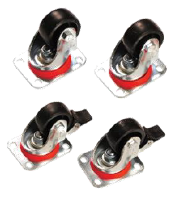 [BPA00ELGNTK22] Free Standing Rack Castor Group 2 ea.lockable, rotatable