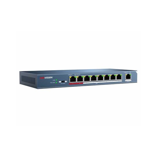 [DS-3E0109P-E/M(B)] 8 Port Fast Ethernet Unmanaged POE Switch